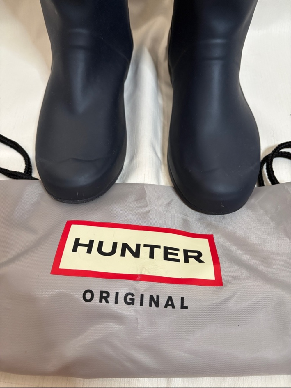 Hunter Original Tall Rain Boots - Navy (NO BOX) - Picture 2 of 7